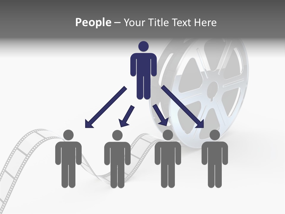 Render White Video PowerPoint Template