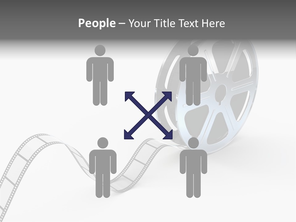 Render White Video PowerPoint Template