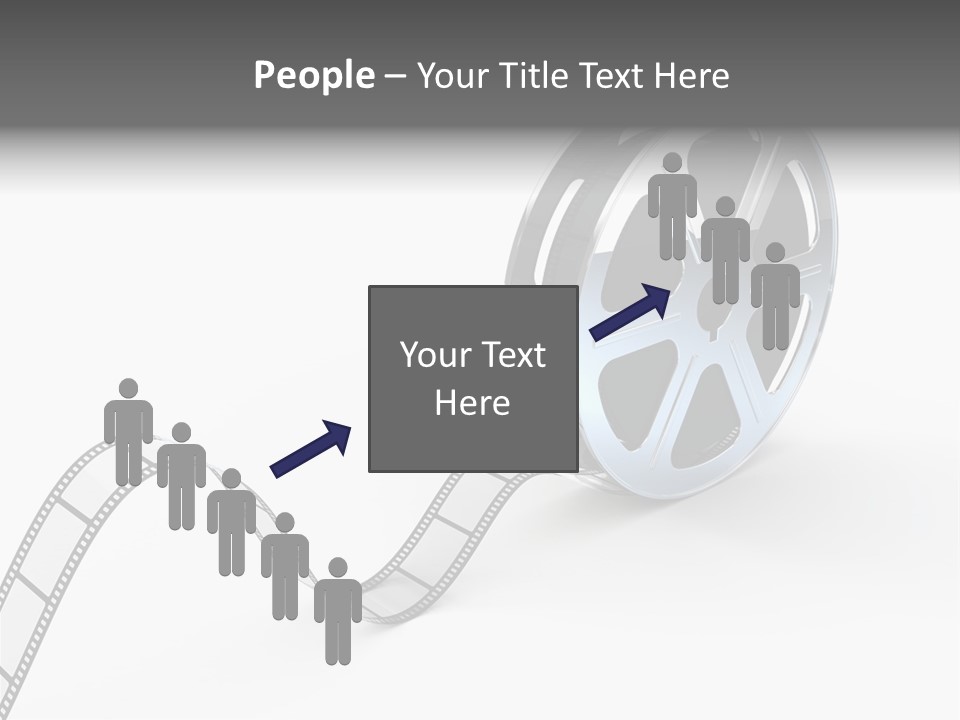 Render White Video PowerPoint Template