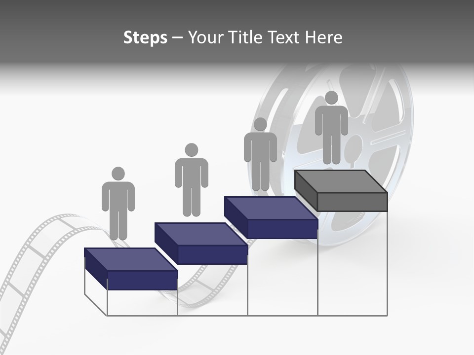 Render White Video PowerPoint Template