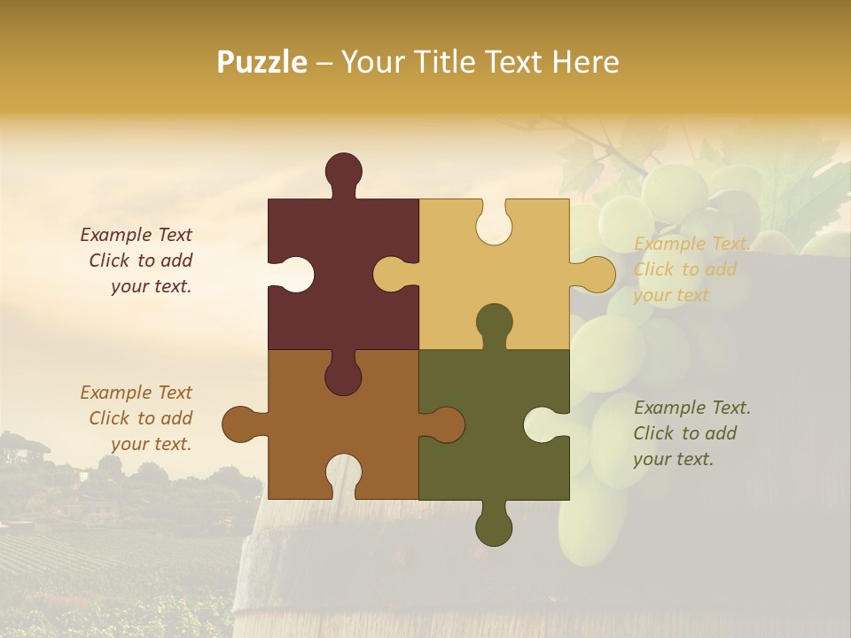 Nature Sky Agriculture PowerPoint Template