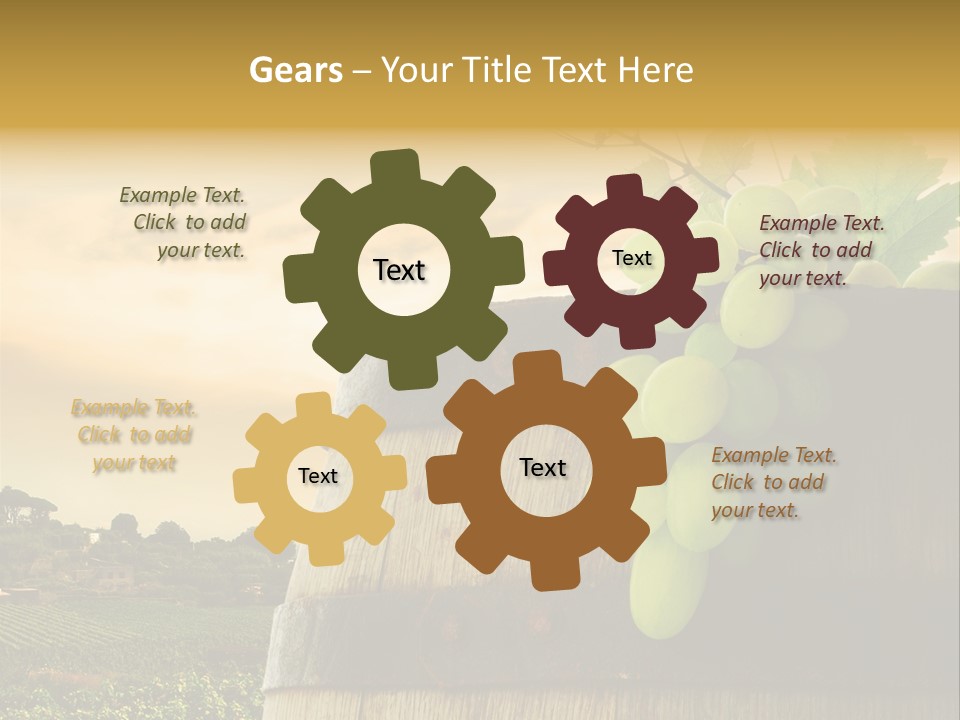 Nature Sky Agriculture PowerPoint Template