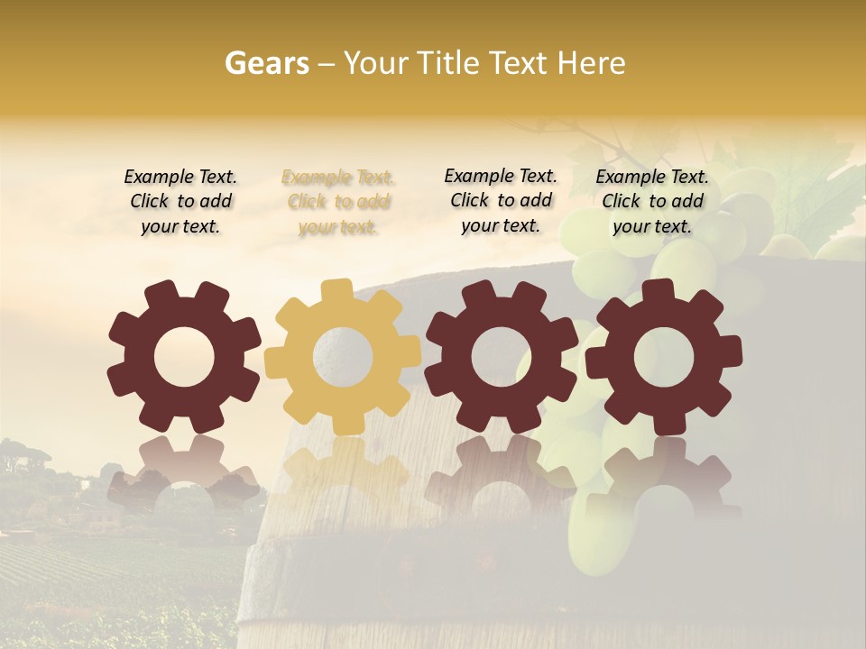 Nature Sky Agriculture PowerPoint Template