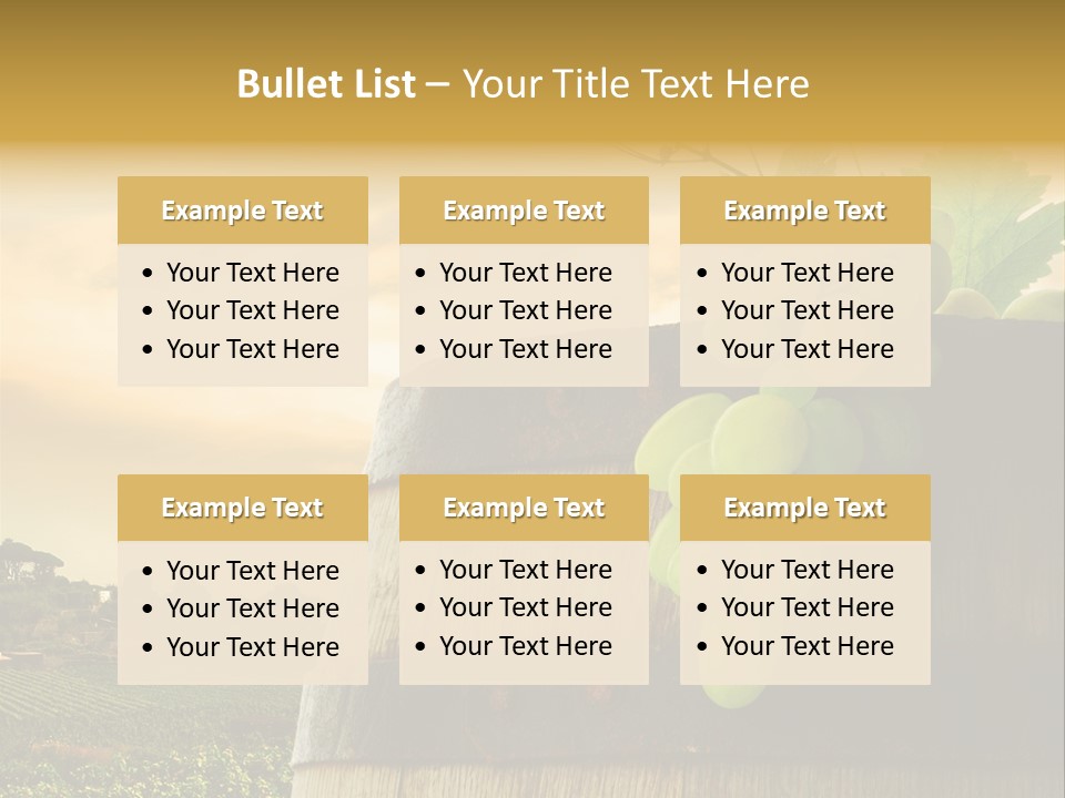 Nature Sky Agriculture PowerPoint Template