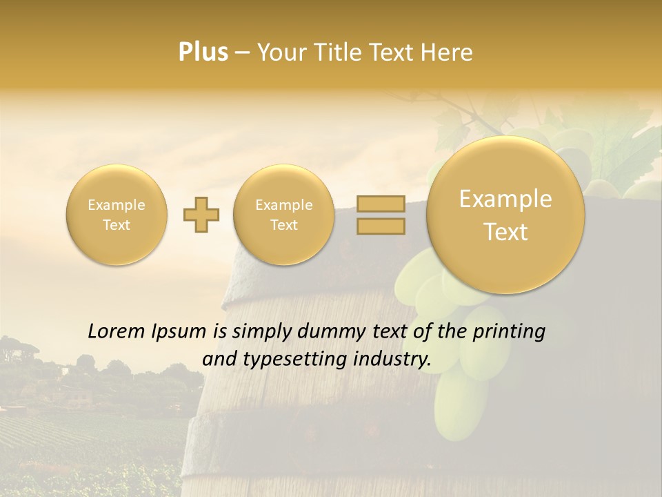Nature Sky Agriculture PowerPoint Template