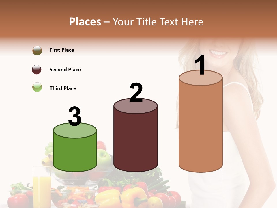 Lifestyle Drink Vitality PowerPoint Template