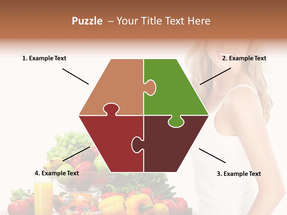 Lifestyle Drink Vitality PowerPoint Template