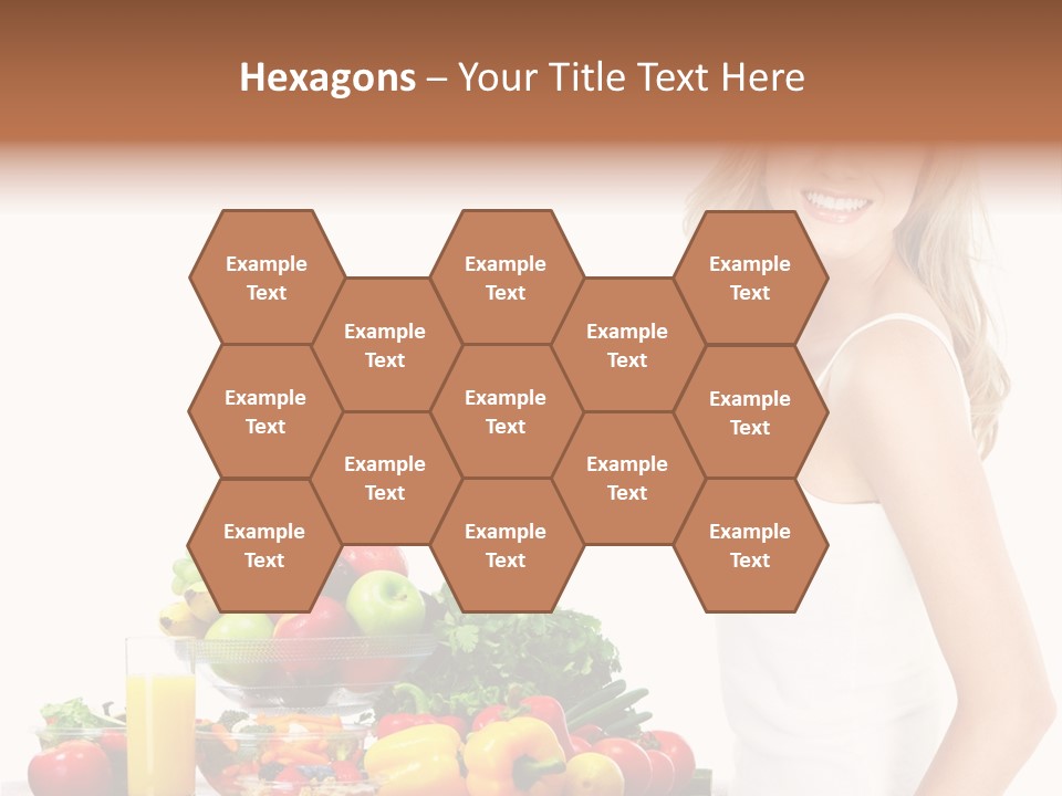 Lifestyle Drink Vitality PowerPoint Template