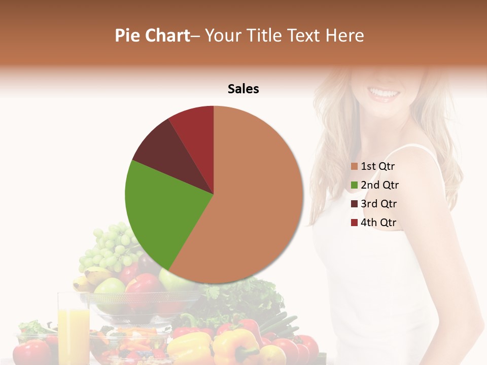 Lifestyle Drink Vitality PowerPoint Template