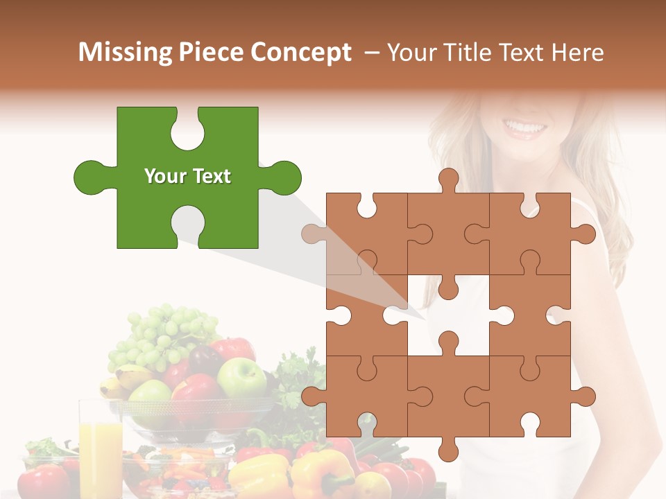 Lifestyle Drink Vitality PowerPoint Template