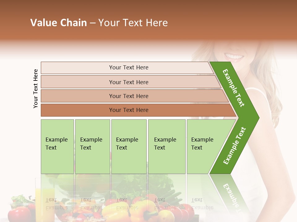 Lifestyle Drink Vitality PowerPoint Template