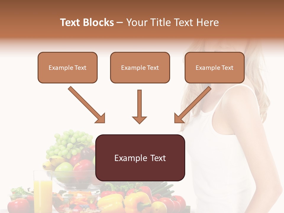 Lifestyle Drink Vitality PowerPoint Template