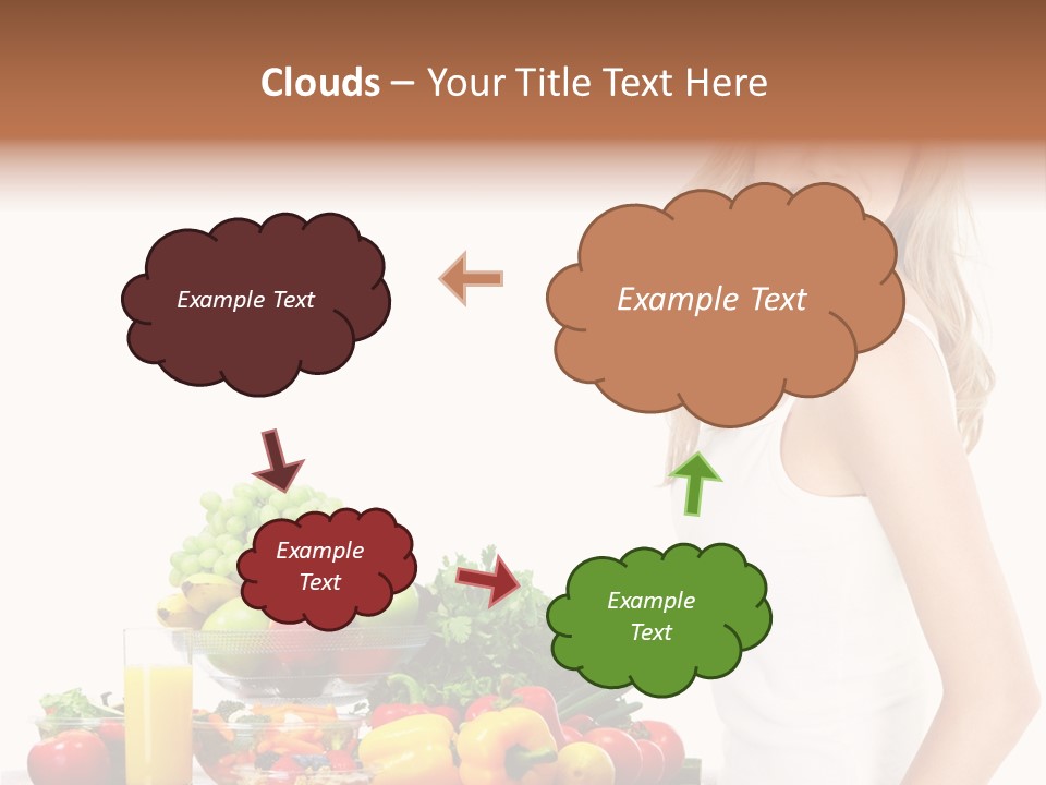 Lifestyle Drink Vitality PowerPoint Template
