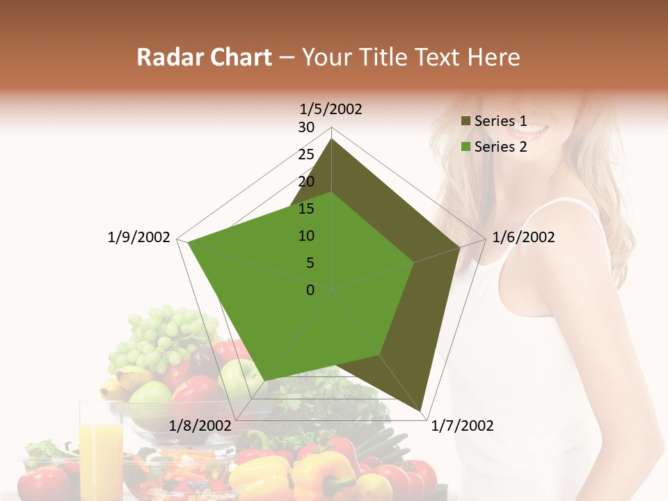 Lifestyle Drink Vitality PowerPoint Template