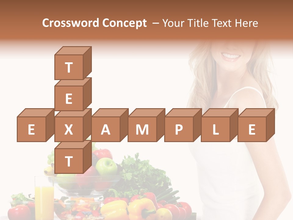 Lifestyle Drink Vitality PowerPoint Template