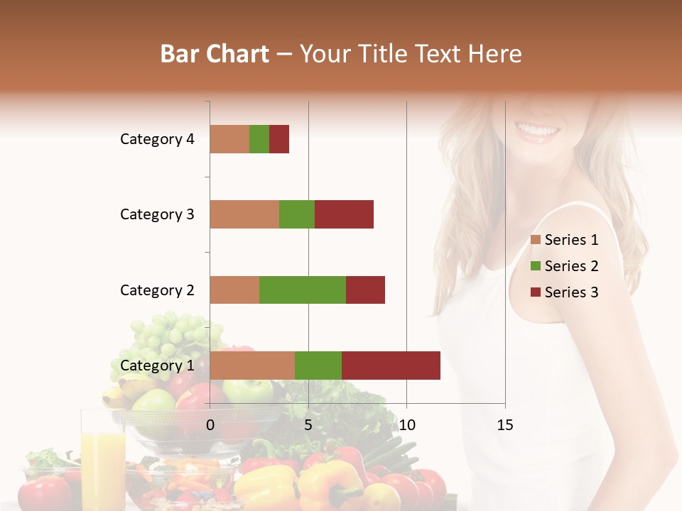 Lifestyle Drink Vitality PowerPoint Template
