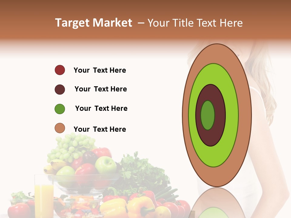 Lifestyle Drink Vitality PowerPoint Template