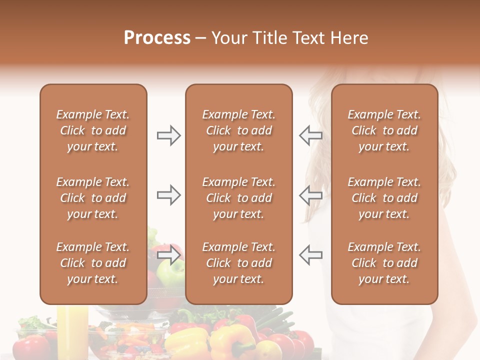 Lifestyle Drink Vitality PowerPoint Template