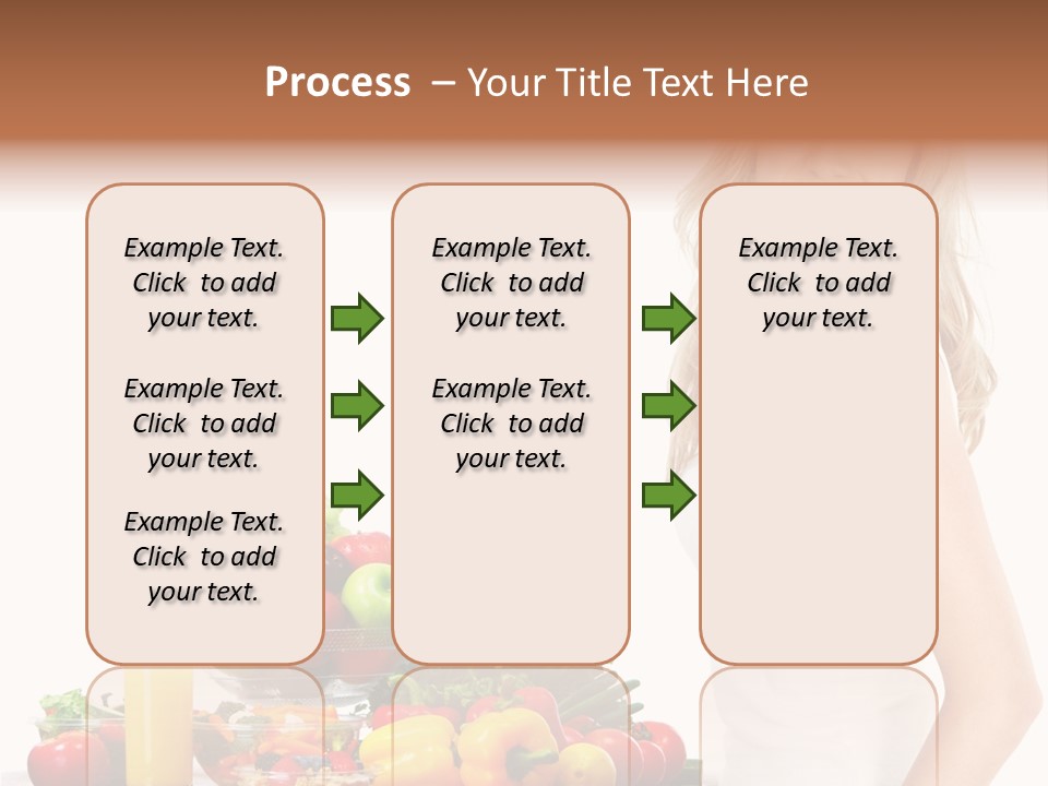 Lifestyle Drink Vitality PowerPoint Template