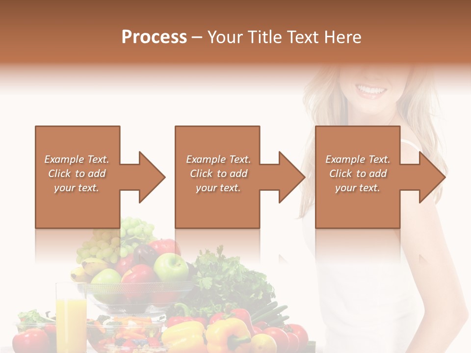 Lifestyle Drink Vitality PowerPoint Template