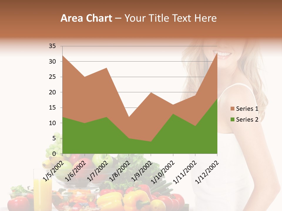 Lifestyle Drink Vitality PowerPoint Template