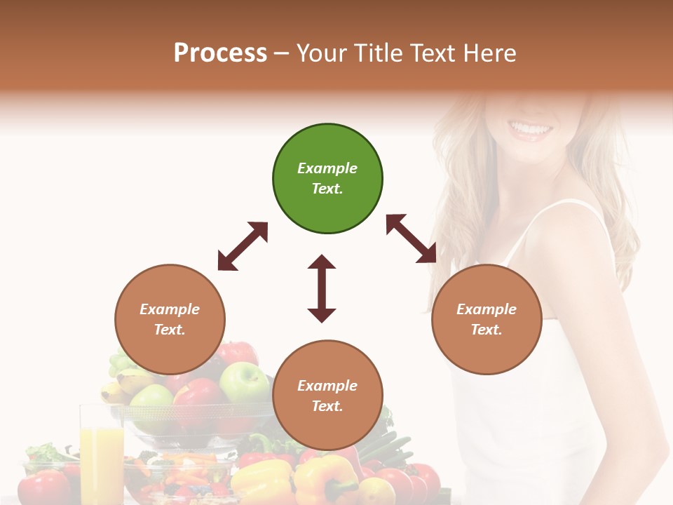 Lifestyle Drink Vitality PowerPoint Template