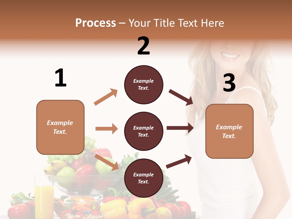 Lifestyle Drink Vitality PowerPoint Template