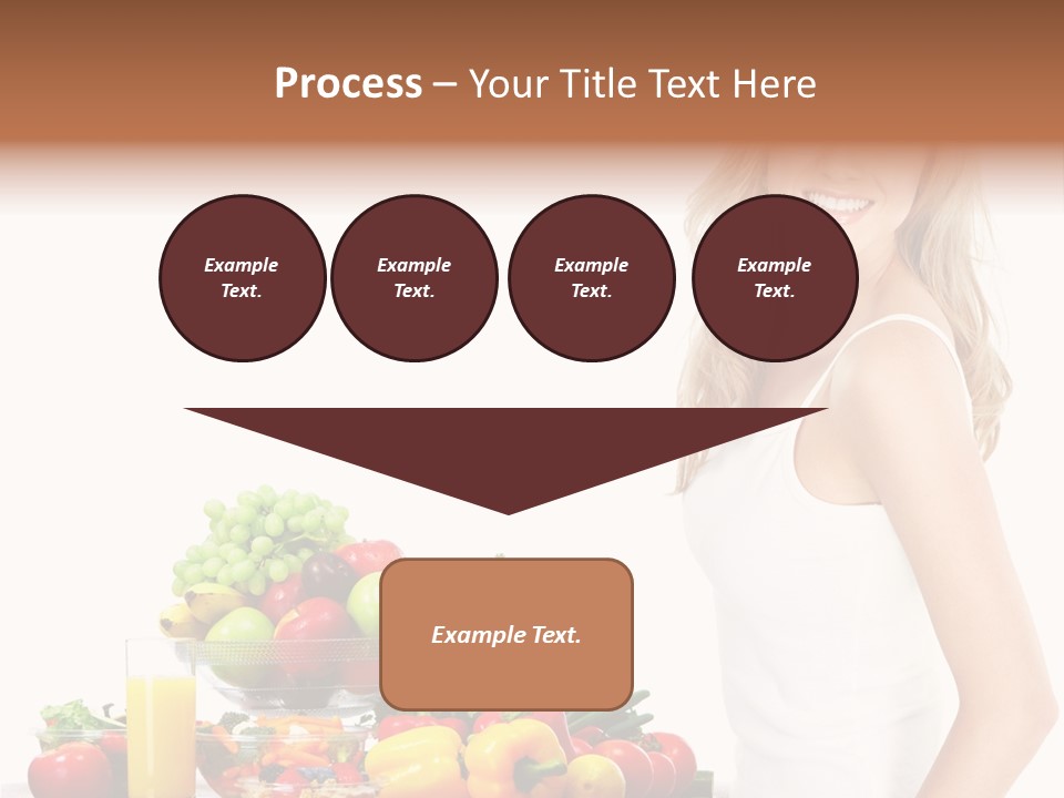 Lifestyle Drink Vitality PowerPoint Template