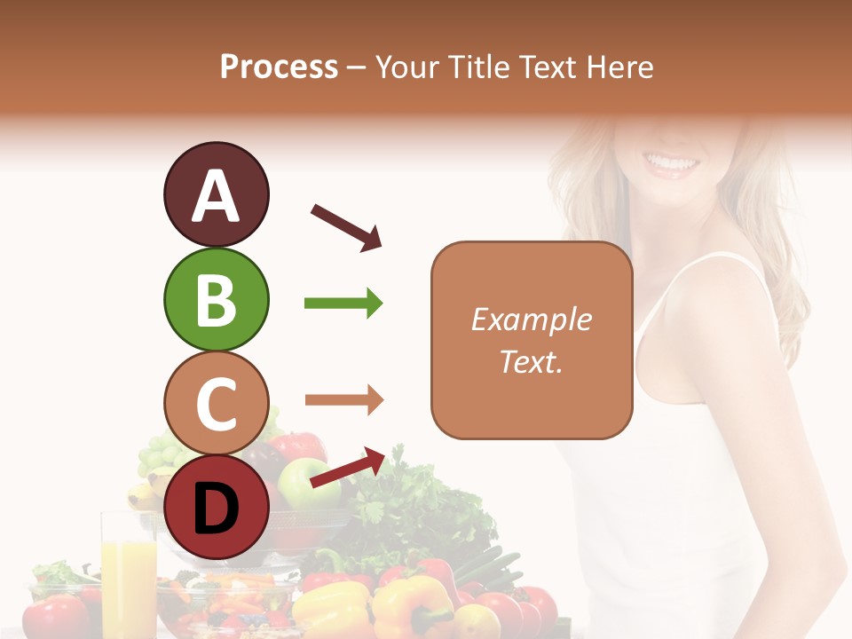 Lifestyle Drink Vitality PowerPoint Template