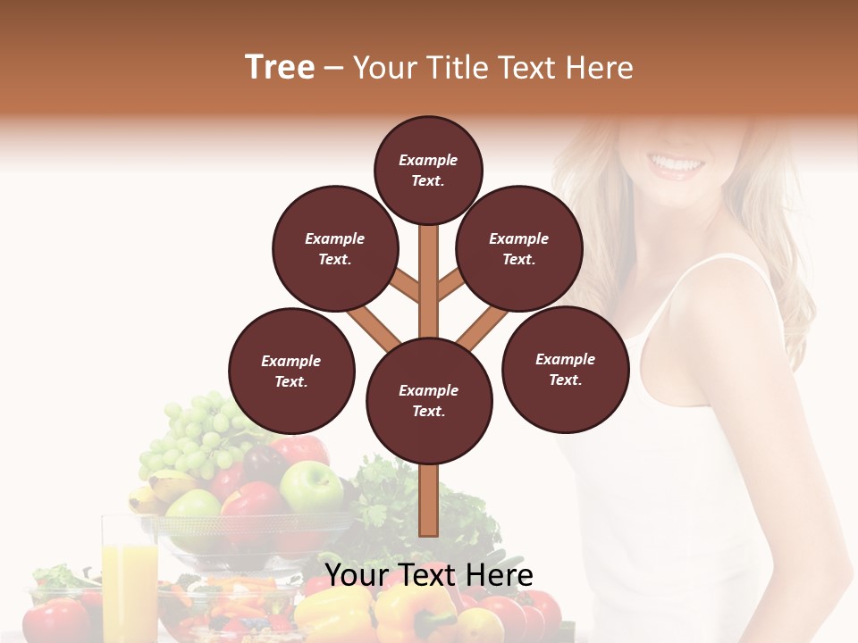 Lifestyle Drink Vitality PowerPoint Template