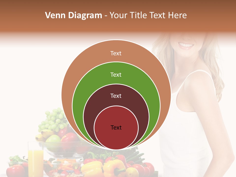 Lifestyle Drink Vitality PowerPoint Template