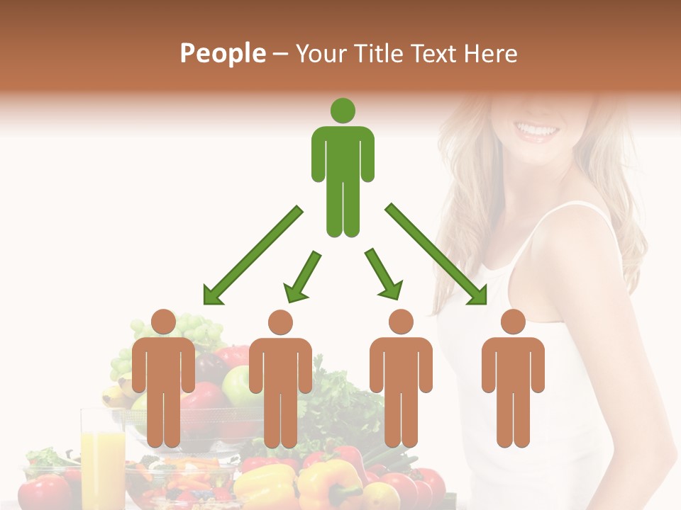 Lifestyle Drink Vitality PowerPoint Template