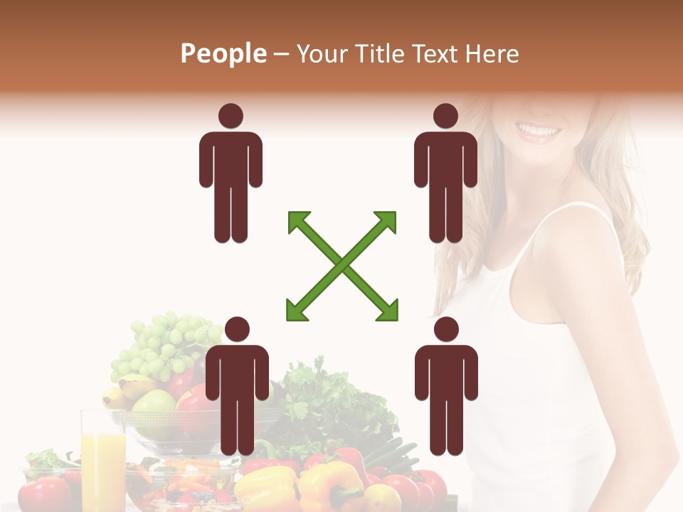 Lifestyle Drink Vitality PowerPoint Template