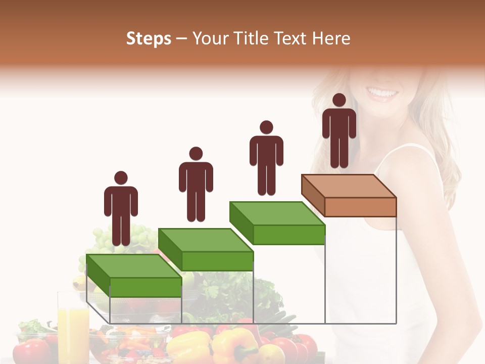 Lifestyle Drink Vitality PowerPoint Template