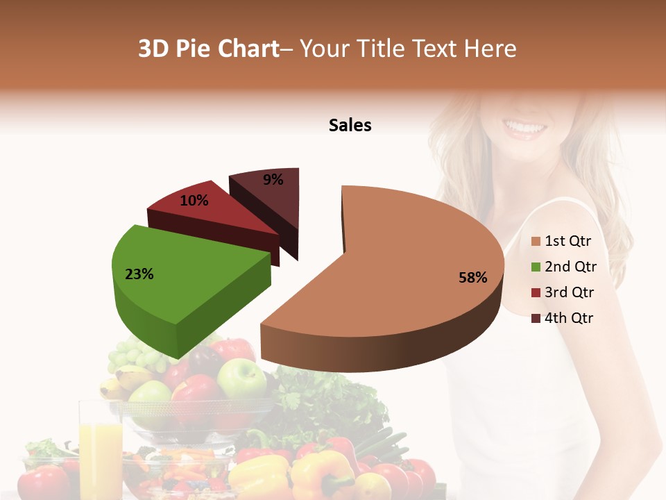 Lifestyle Drink Vitality PowerPoint Template