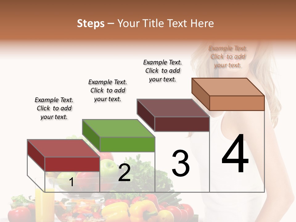 Lifestyle Drink Vitality PowerPoint Template