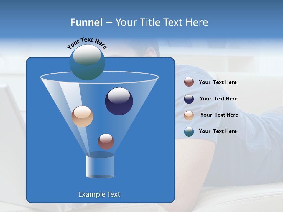 Photo Couch Mail PowerPoint Template