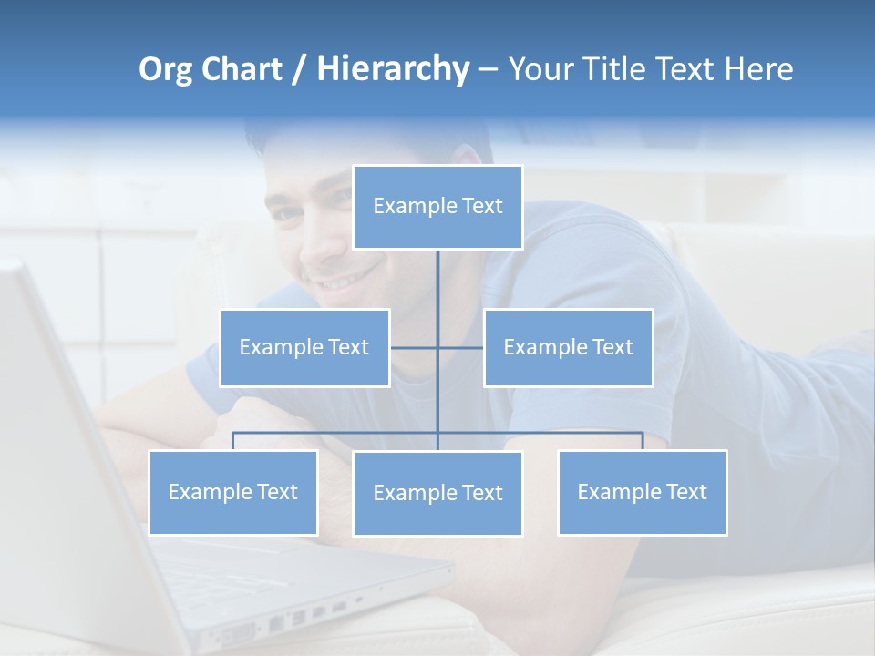 Photo Couch Mail PowerPoint Template