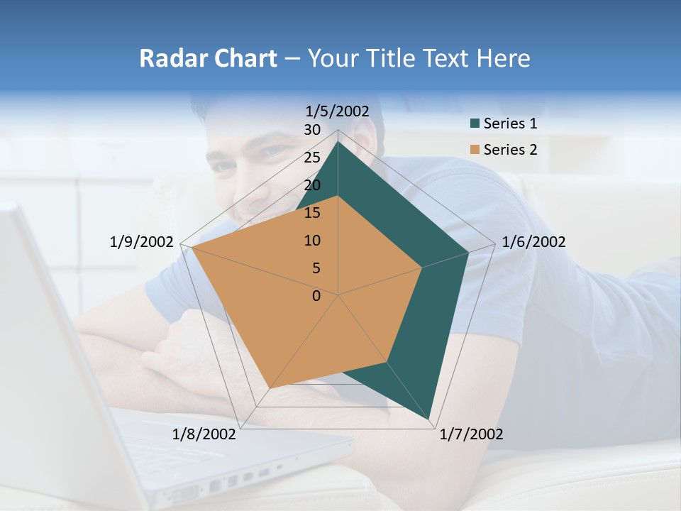 Photo Couch Mail PowerPoint Template