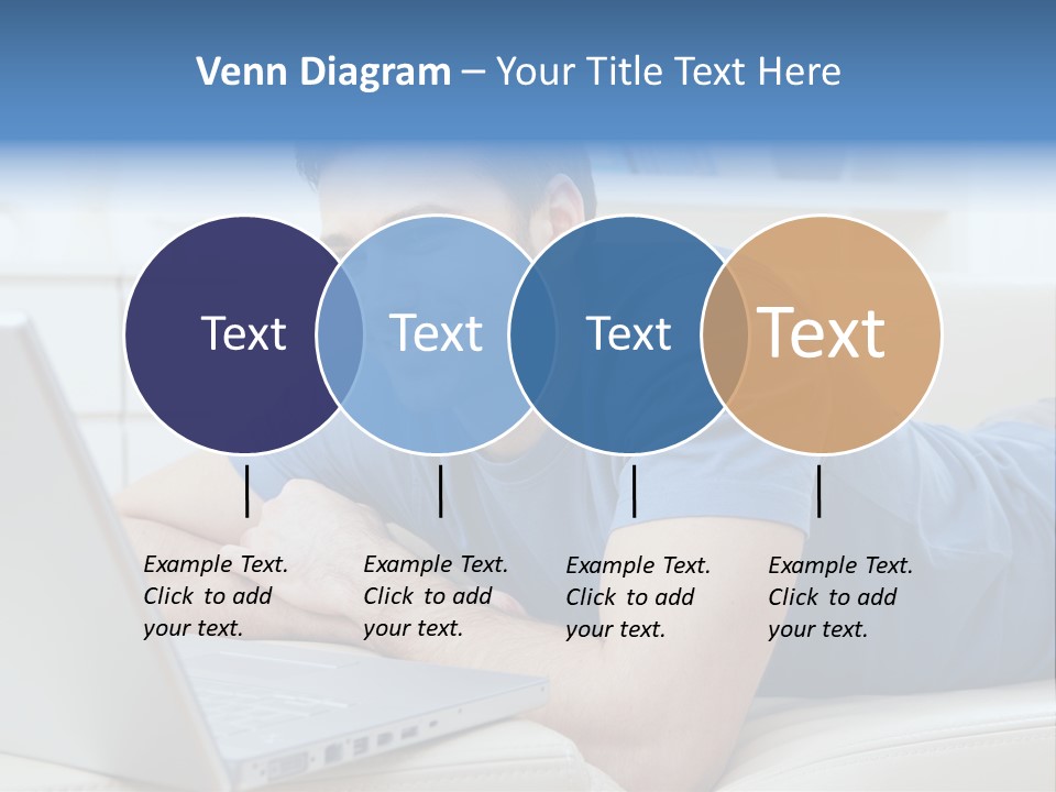Photo Couch Mail PowerPoint Template