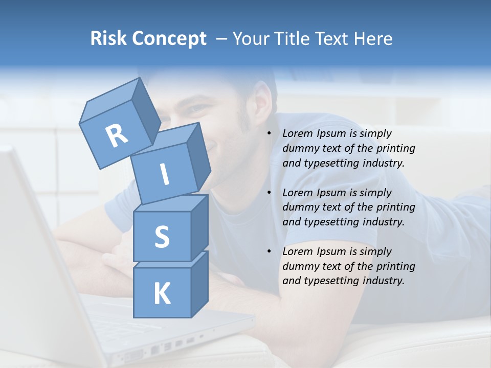 Photo Couch Mail PowerPoint Template