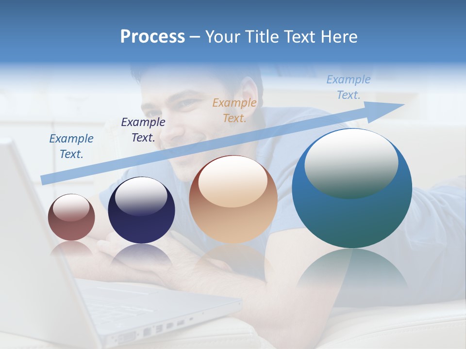 Photo Couch Mail PowerPoint Template