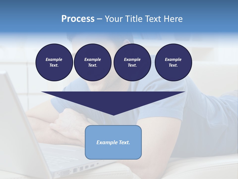 Photo Couch Mail PowerPoint Template