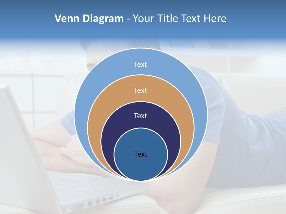 Photo Couch Mail PowerPoint Template