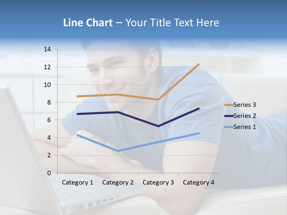 Photo Couch Mail PowerPoint Template