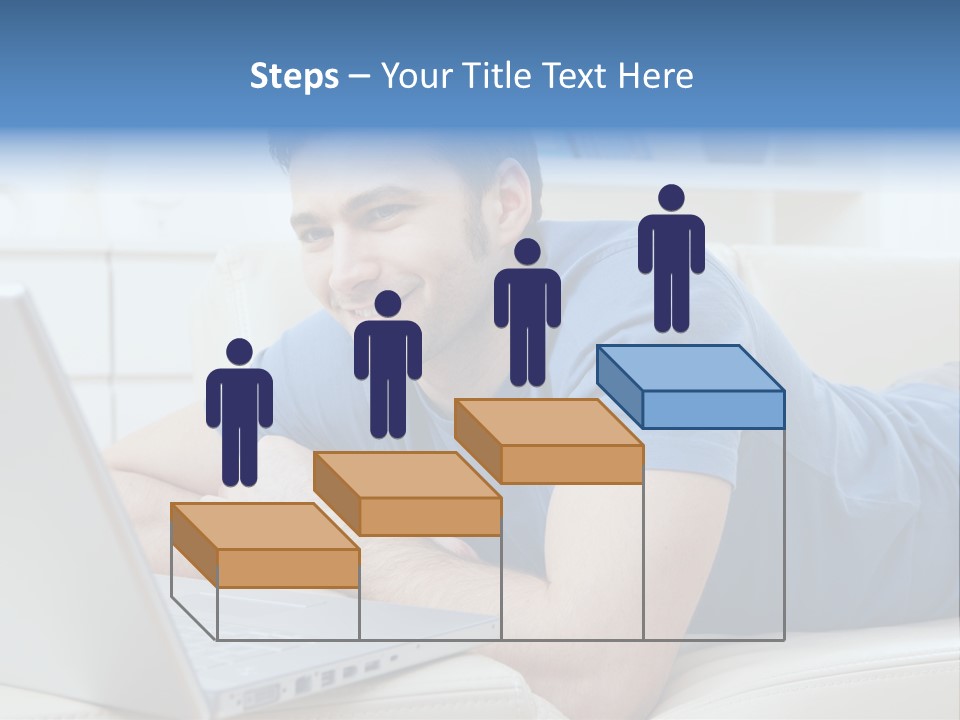 Photo Couch Mail PowerPoint Template