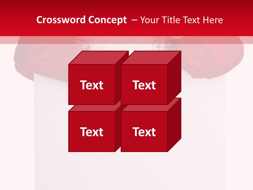 White Red Saint PowerPoint Template