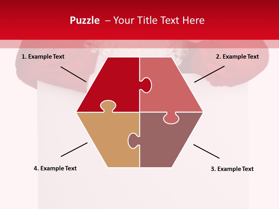 White Red Saint PowerPoint Template