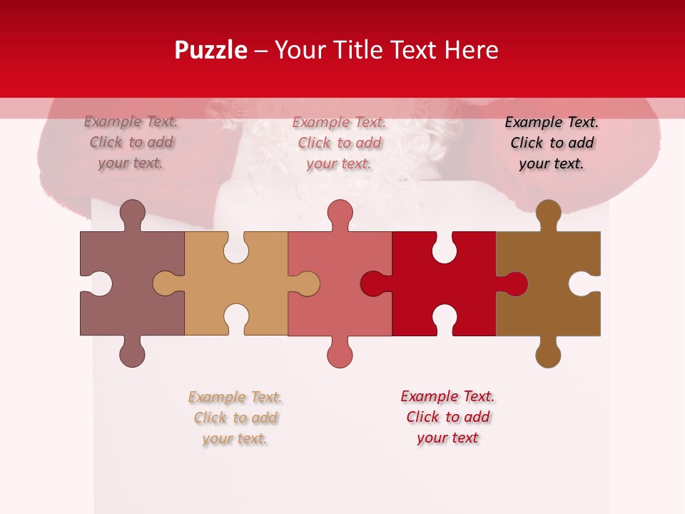 White Red Saint PowerPoint Template