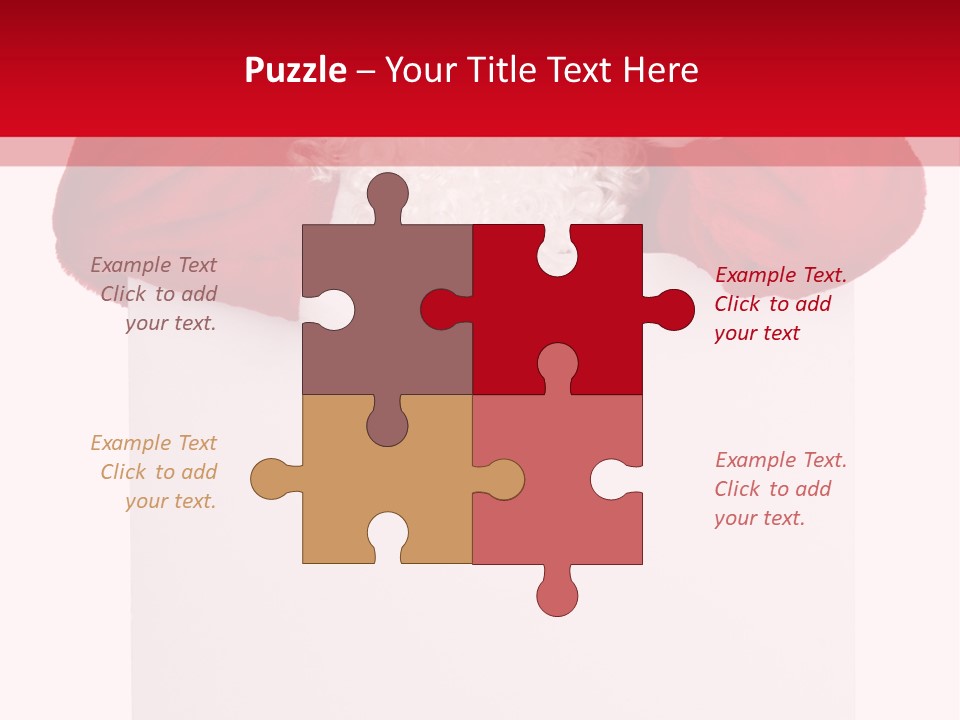 White Red Saint PowerPoint Template